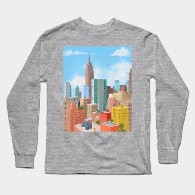 NYC Long Sleeve T-Shirt by Petras